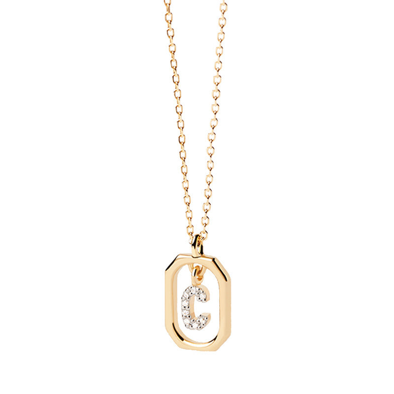 Cœur de Lettre Necklace